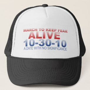 Gorra De Camionero Marzo para mantener miedo vivo