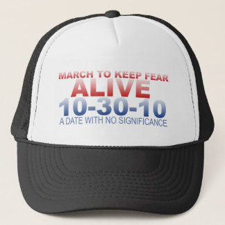 Gorra De Camionero Marzo para mantener miedo vivo