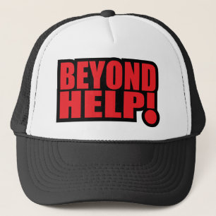 Gorra De Camionero más allá de la ayuda