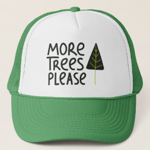 Gorra De Camionero Más árboles, por favor