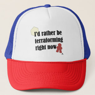 Gorra De Camionero Más bien Terraformation Gamer Slogan