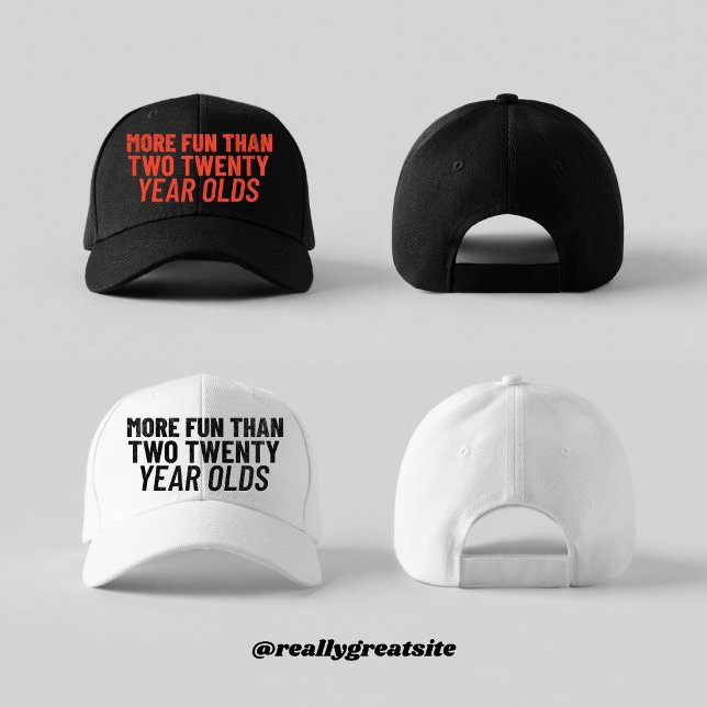 Gorra De Camionero Más Divertido Que Dos Niños De Veinte Años (Subido por el creador)