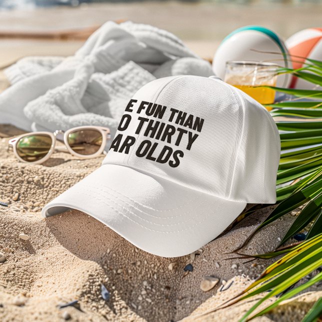 Gorra De Camionero Más divertido que dos regalos de niños de treinta  (Subido por el creador)