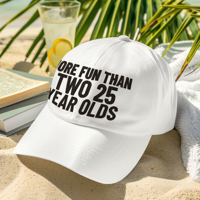 Gorra De Camionero Más divertido que dos regalos de niños de veintidó (Subido por el creador)