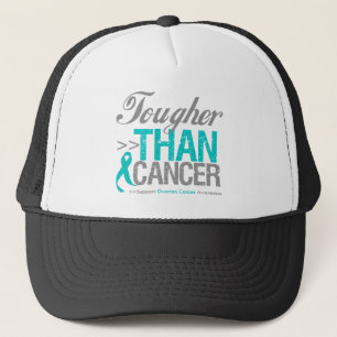 Gorra De Camionero Más duro que el cáncer - cáncer ovárico