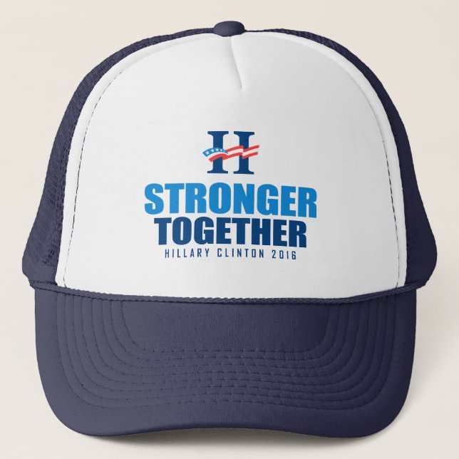 Gorra De Camionero Más fuerte juntos (Anverso)