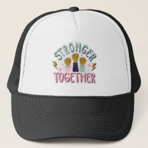 Gorra De Camionero Más fuerte juntos