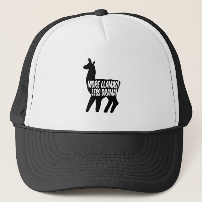 Gorra De Camionero Más llamadas menos drama (Anverso)
