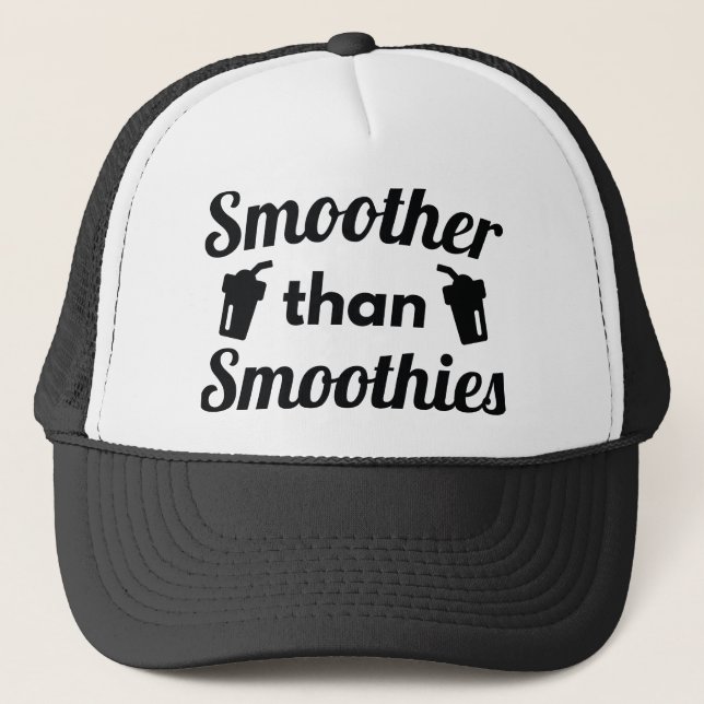 Gorra De Camionero Más suave que los batidos (Anverso)