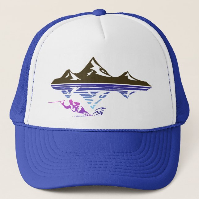 Gorra De Camionero más waterskier (Anverso)