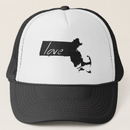 Gorra De Camionero Masachusetts Shaped Chalkboard Massachusetts Love