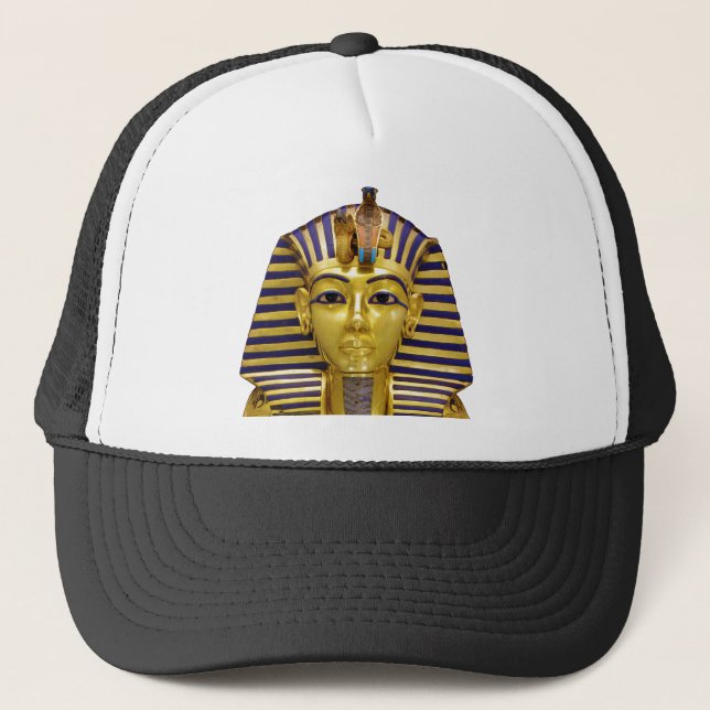 Gorra De Camionero Máscara de oro real egipcia (Anverso)