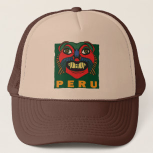 GORRA DE CAMIONERO MÁSCARA PERUANA