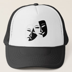 Gorra De Camionero Máscaras de teatro de comedia y tragedia de Guay