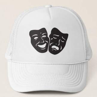 Gorra De Camionero Máscaras del teatro del drama de la tragedia de la