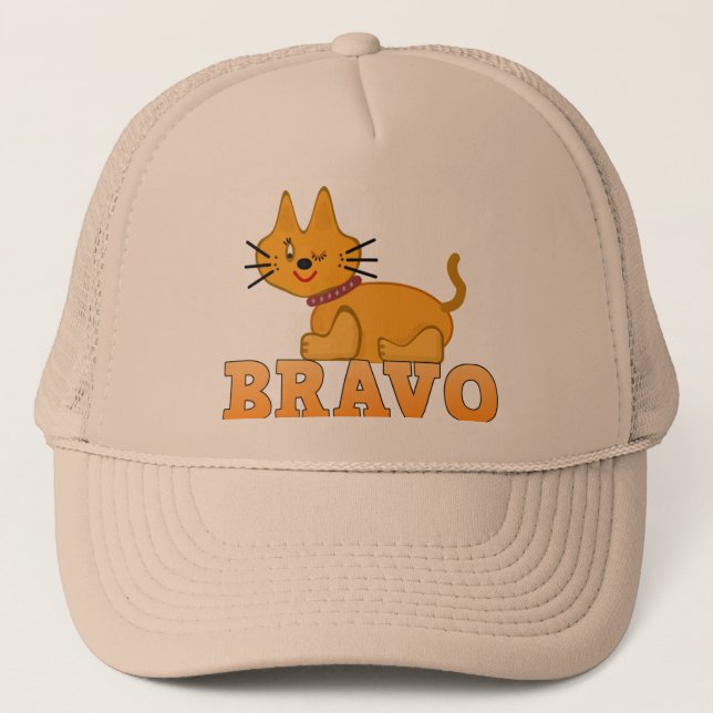 Gorra De Camionero Mascota animal del gato del tigre del perro valien (Anverso)