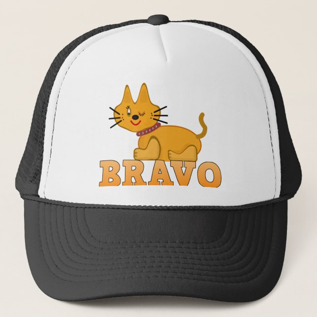 Gorra De Camionero Mascota animal del gato del tigre del perro valien (Anverso)