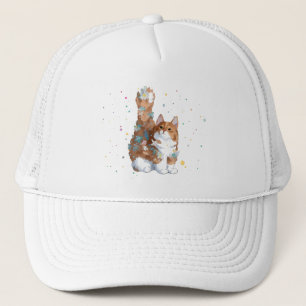 Gorra De Camionero Mascota de gato kitsch