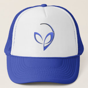Gorra De Camionero Mascota extranjera en azul