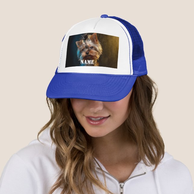 Gorra De Camionero Mascota personalizado foto regalo personalizado, M (In situ)