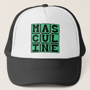 Gorra De Camionero Masculino, Hombría Masculina