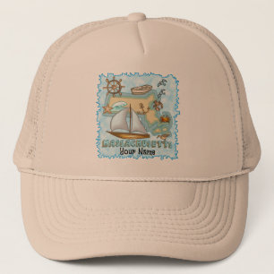 Gorra De Camionero Massachusetts