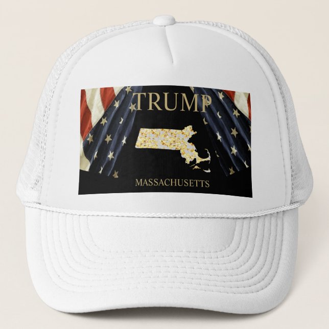 GORRA DE CAMIONERO MASSACHUSETTS (Anverso)