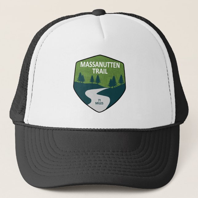 Gorra De Camionero Massanutten Trail Virginia (Anverso)