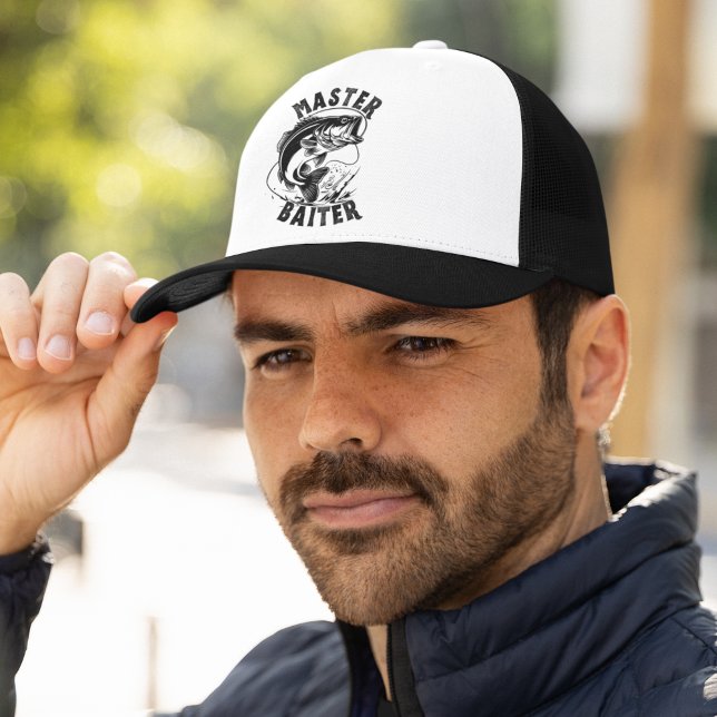 Gorra De Camionero Master Baiter – Perfect Gift for Fishing Lovers  (Subido por el creador)