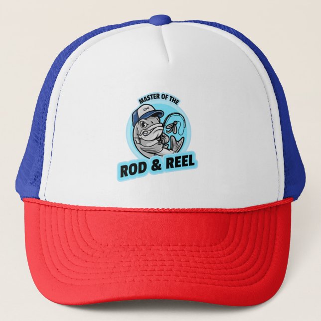 Gorra De Camionero Master Of The Road And Reel (Anverso)