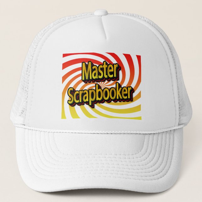 Gorra De Camionero "Master Scrapbooker" (Anverso)