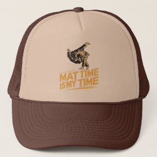 Gorra De Camionero Mat Time es mi tiempo Jiu Jitsu Mat Mastery BJJ