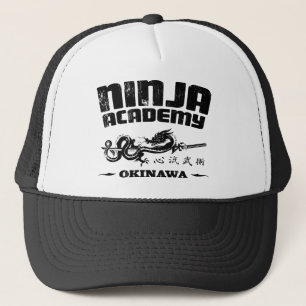 Gorra De Camionero Matanza Bill de Okinawa de la academia de Ninja