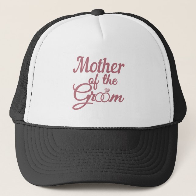 Gorra De Camionero Matanza De La Familia Boda Groom (Anverso)