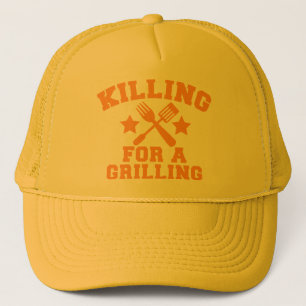 Gorra De Camionero MATANZA PARA A QUE ASA A LA PARRILLA diseño del
