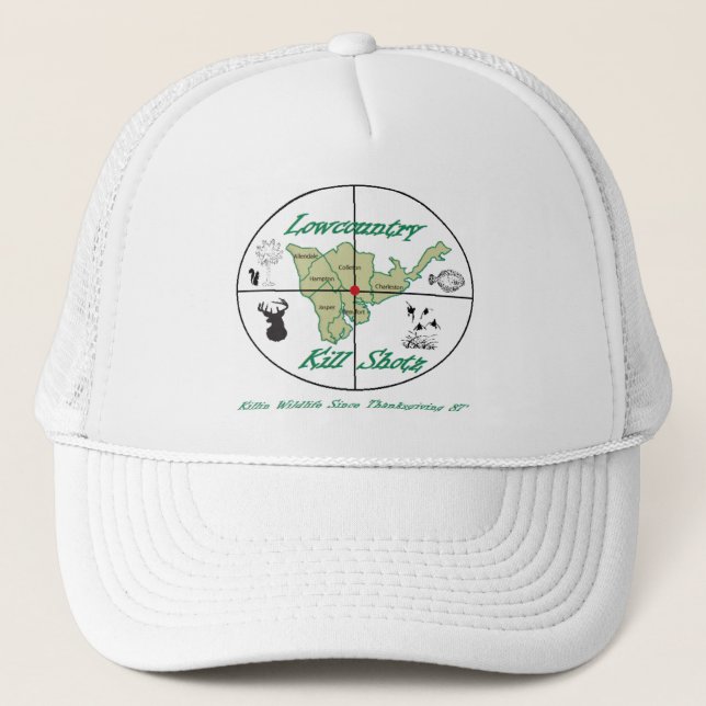 Gorra De Camionero Matanza Shotz de Lowcountry (Anverso)