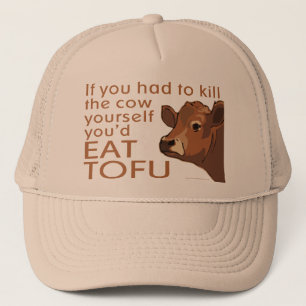 Gorra De Camionero Matar a la vaca - Vegetariano
