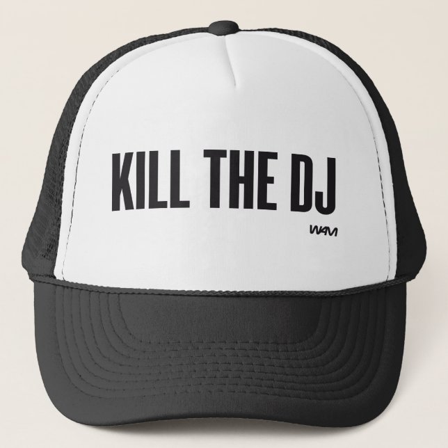 Gorra De Camionero Mate a DJ (Anverso)