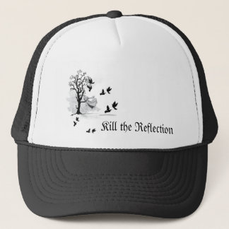 Gorra De Camionero Mate a la reflexión - árbol muerto