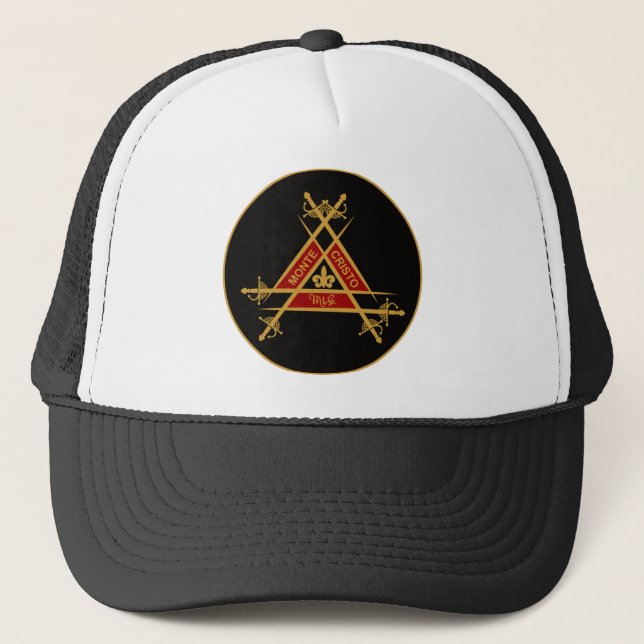 GORRA DE CAMIONERO MATERIA CUBANA DE LOS CIGARROS (Anverso)