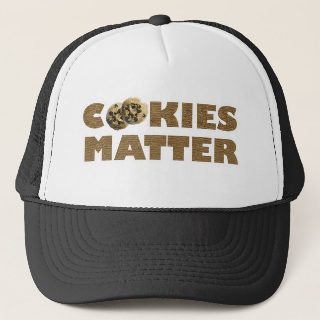 Gorra De Camionero Materia de las galletas (Anverso)