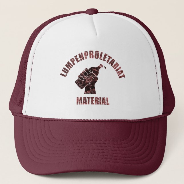Gorra De Camionero Material de Lumpenproletariat (Anverso)