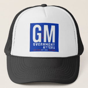 Gorra De Camionero Materias del gobierno del GM