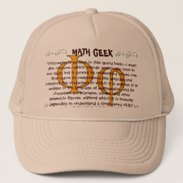 Gorra De Camionero "Math Geek" No todos se han vuelto locos y se han