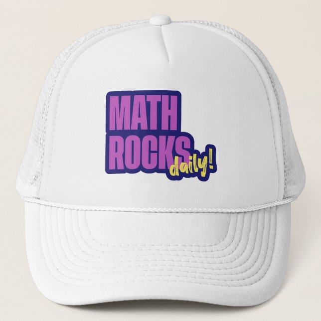 Gorra De Camionero Math Rocks Daily (Anverso)