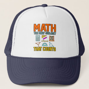 Gorra De Camionero Math Subject cuenta a Mathacher de matemáticas