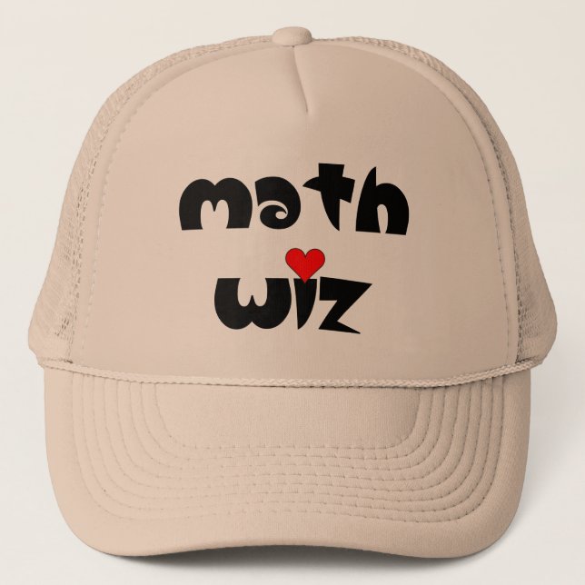 Gorra De Camionero Math Wizth (Anverso)