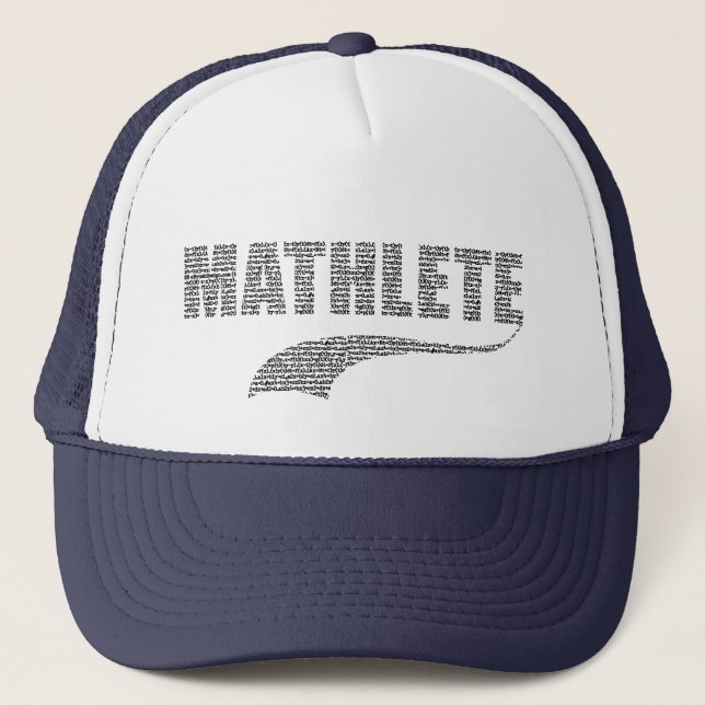 Gorra De Camionero Mathlete (Anverso)