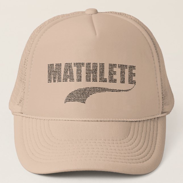 Gorra De Camionero Mathlete (Anverso)