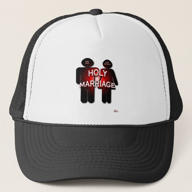 GORRA DE CAMIONERO MATRIMONIO SAGRADO (Anverso)